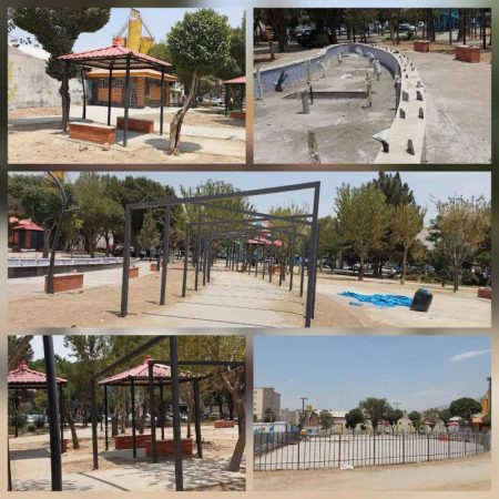 پیشرفت ۹۵ درصدی بازسازی بوستان آزادگان پیشرفت ۹۵ درصدی بازسازی بوستان آزادگان