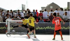 برگزاری مسابقات فوتبال محلات کمتر برخوردار البرز