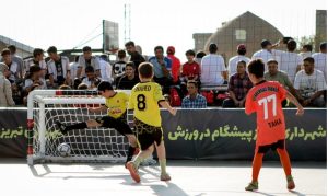 برگزاری مسابقات فوتبال محلات کمتر برخوردار البرز