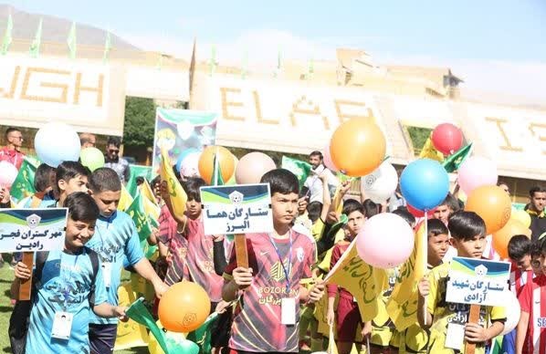 فستیوال فوتبال رده سنی ۱۲ سال در استان البرز برگزار شد