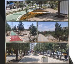 بوستان میلاد در فردیس افتتاح شد