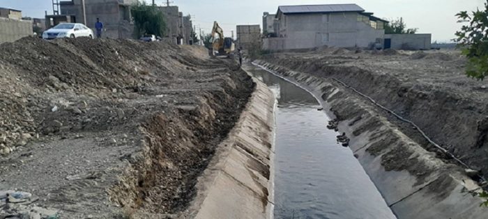 آغاز فاز جدید در کانال ساحل شرقی رودخانه کردان