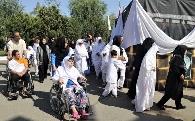  طواف فرشتگان زمینی در بهشتی به نام آسایشگاه خیریه کهریزک البرز